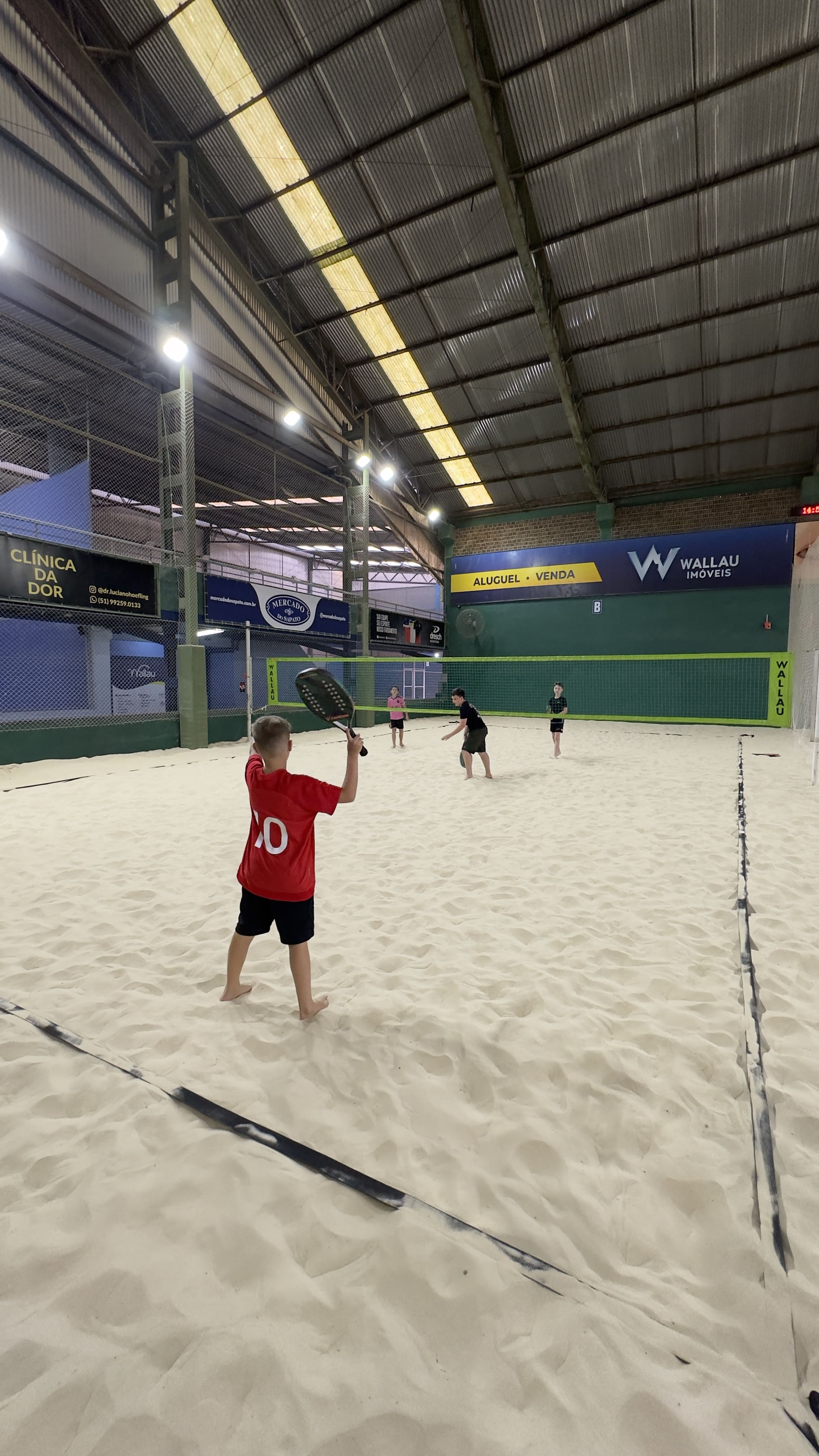 Quadras de Beach Tennis